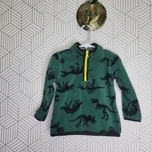 Carter's Dinosaur Fleece Pullover Sz 2T